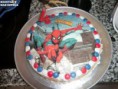 TARTA OBLEA INFANTIL NATA Y TRUFA 